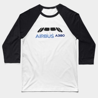 A380 front view Baseball T-Shirt